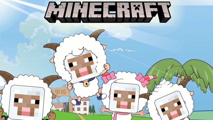 (เพลงMAD)[Minecraft]ดัดแปลงจากเพลงต้นฉบับDon't Look I'm Just a Sheep