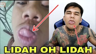 Lidah & tattoo Gogo Sinaga di ejek , keterlaluan .... || Prank Ome TV