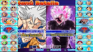 NEW Menu in Dragon Ball Super Budokai Tenkaichi 4 PPSSPP ISO With Permanent Menu!