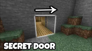 Secret Door in Minecraft 2020!!