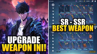 Weapon SR-SSR Terbaik Saat Ini! WAJIB Di Build Untuk END GAME! | Solo Leveling: ARISE