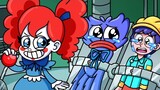 HUGGY WUGGY SAD ORIGIN STORY - Poppy Playtime Chapter 2 Animation