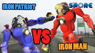 Iron Man vs Iron Patriot | SPORE