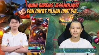 PAS MAIN BARENG @JessNoLimit DAN SOLOZ. GW DAPAT PUJIAN DARI JESS..