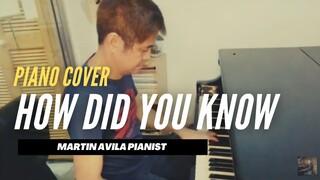 Gary Valenciano | How Did You Know  | Martin Avila Piano Cover