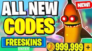 ALL NEW *SECRET* CODES in BANANA EATS💪(Banana Eats 🌭) Roblox 2021! [FREE SKINS]