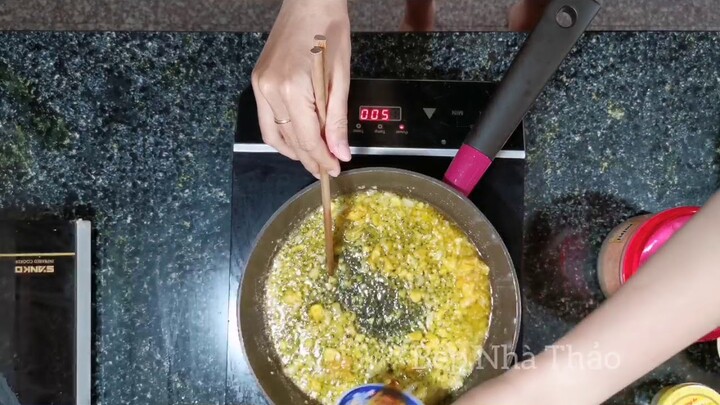 Cách làm món Ốc hương rang trứng muối - hoàng kim cực nhanh và ngon