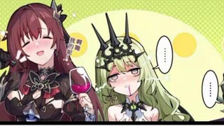 [Honkai Impact 3 manga dubbing] Um, naked~