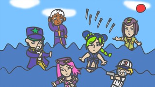 60秒讲完JOJO6《石之海》