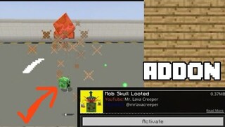 How to Get Mob Skulls Looted Addon in Minecraft Survival✔️