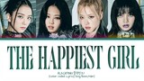 BLACKPINK - 'THE HAPPIEST GIRL' LYRICS COLOR CODED VIDEO
