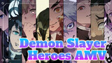 Respect To Heroes Who Go Up Against The Demon | Demon Slayer Epic Mashup