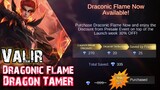 GETTING VALIR - "DRAGONIC FLAME"[DRAGON TAMER] | EXCLUSIVE RECALL AND SKILL EFFECT |  MOBILE LEGENDS