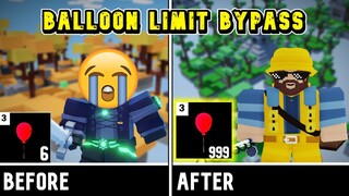 Balloon Limit Bypass glitch - Roblox bedwars