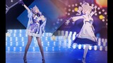 sexycoser.com-Genshin Impact Keqing Cosplay Dance with GI AI Character