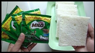 OLAHAN ROTI + MILO INI WAJIB DI COBA | ENAK BANGET