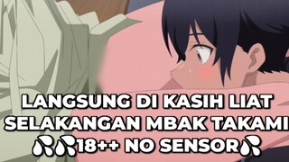 LANGSUNG DI KASIH LIAT SELAKANGAN MBAK TAKAMI 💦💦18++ NO SENSOR💦