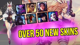 Over 50 New Skins That Coming To LoL Soon