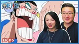 CREW MEETS AGENTS. FIGHT START! | ONE PIECE Episode 113 Couples Reaction & Discussion