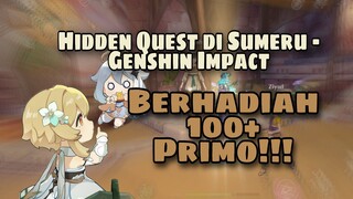 Hidden Quest Mawar Persembahan part I Sumeru- Genshin Impact