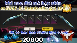 Garena free fire| khi thần đồng mở hộp skin súng bị thánh nhọ gọi tên cái kết sẽ thế nào mở hộ m1887