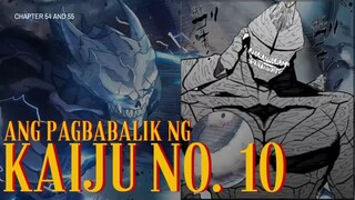 Kaiju no. 8 chapter 54 and 55. Ang pagbabalik ng kaiju number 10