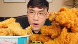[Review đồ ăn] Thùng gà rán ăn khuya có gì đặc biệt?