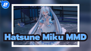 [Hatsune Miku MMD] Alice - Princess As White As Snow / Miku in White Silk Stockings_2