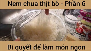 Bí quyết để làm món Nem chua thịt bò #6