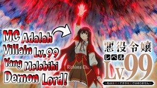 Rekomendasi Anime dimana MC yang terlahir kembali menjadi Villain Level 99!