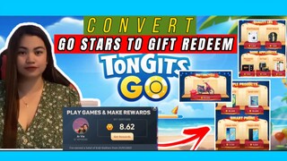 HOW TO REDEEM GO STARS ON TONGITS GO | FREE REDEEM REWARDS ON TONGITS GO | GO STARS TO GIFT REDEEM