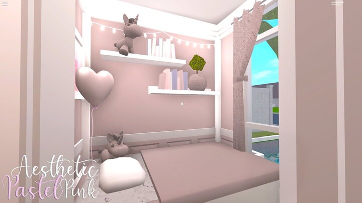 Bloxburg: Aesthetic Pastel Pink (26k)