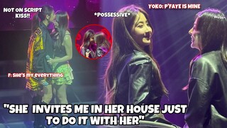 [FayeYoko] FAYE GOT EMBARRASSED AFTER YOKO EXPOSED HER during Filled With Love in Manila - SHY FAYE