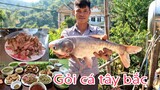 Món Cá Gỏi Tây Bắc Gỏi Cá Mè Siêu Ngon/Hoàng Việt Tây Bắc