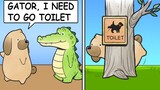 Funny Animals Comics With So Cute Endings #7 | Funny Comics Dub