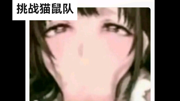 猫鼠队，张开嘴😲