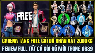 GARENA TẶNG FREE GÓI ĐỒ NHÂN VẬT TUỲ CHỌN 2000KC CỰC KHỦNG, REVIEW FULL TẤT CẢ ĐỒ MỚI TRONG OB39