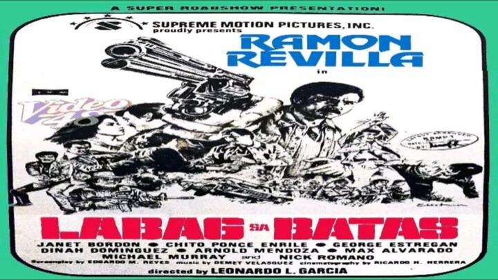 RAMON REVILLA, SR. | LABAG SA BATAS (1982) FULL MOVIE