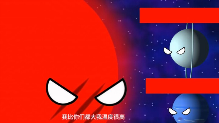 Eight planets fighting against red giant
