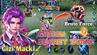 Gizi'Macki✓ GUSION GAMEPLAY AND SECRET BUILD😉