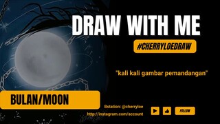 (SPEED DRAWING) DRAW PEMANDANGAN #CHERRYLOEDRAW