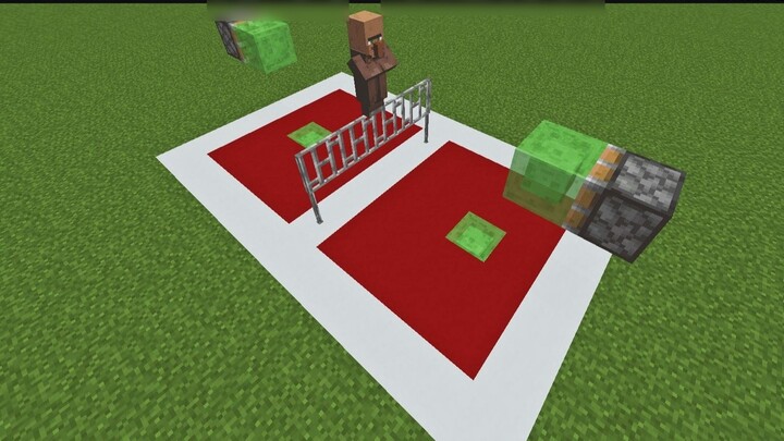 Villager volleyball machine