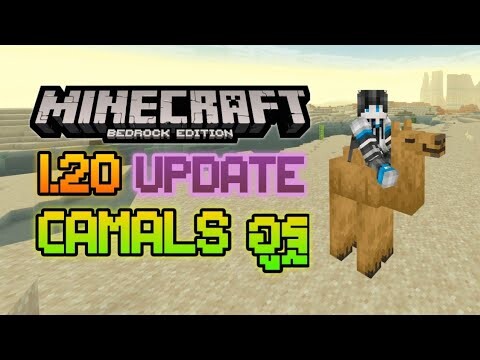 แจก+สอนลง Minecraft PE Camel Addon เพิ่ม Mob อุฐ จาก update 1.20