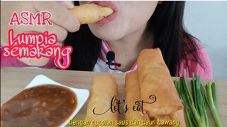ASMR LUMPIA SEMARANG | DEW ASMR MUKBANG INDONESIA | EATING SOUNDS