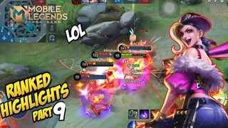 SATISFYING FREESTYLE KILLS IN RANKED MODE ?!! || FANNY RANKED HIGHLIGHTS PART9 || MLBB