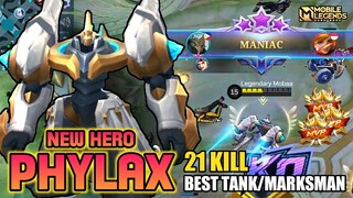 Phylax Mobile Legends Gameplay , New Overpower Hero For Free - Mobile Legends Bang Bang