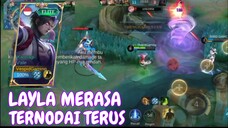 user Layla menangis melihat ini - gameplay vale mobile Legends bang bang