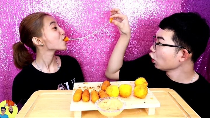 #Mukbang​ Giant Cheese Challenge ชีส:TiBow