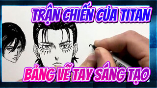 Hơi sốc! toàn bộ các vai diễn của Attack on Titan được vẽ ra trong tíc tắc