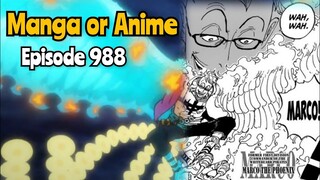 [BREAKDOWN] ANIME ONE PIECE EPISODE 988 | MARCO VS BIG MOM PIRATES !!! | ANIME OP 988